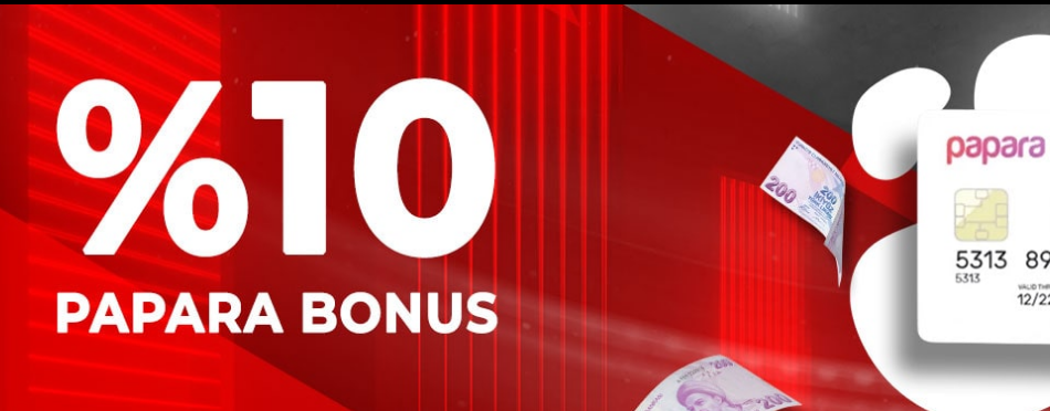 Turkbet %10 Papara Yatırım Bonusu