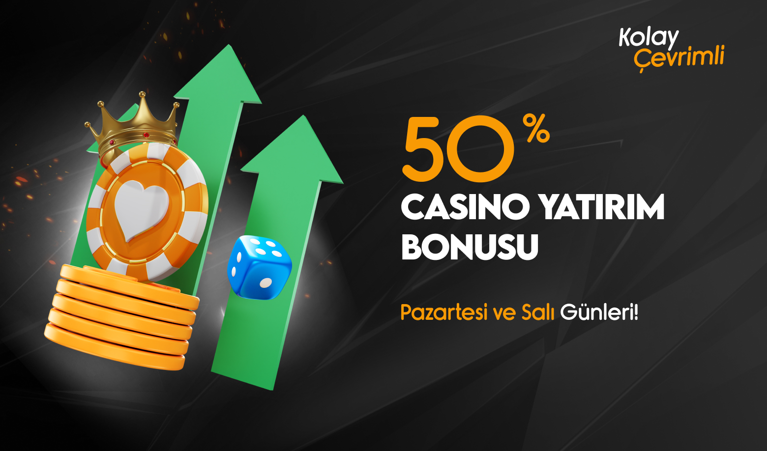 Ultrabet Pazartesi ve Salı %50 Casino Bonusu