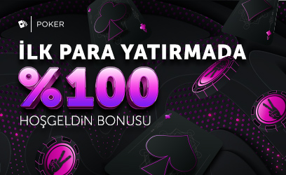 Vbet %100 Poker Hoş Geldin Bonusu