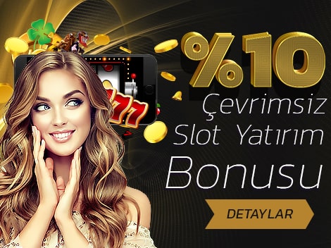 Vdcasino %10 Çevrimsiz Slot Yatırım Bonusu