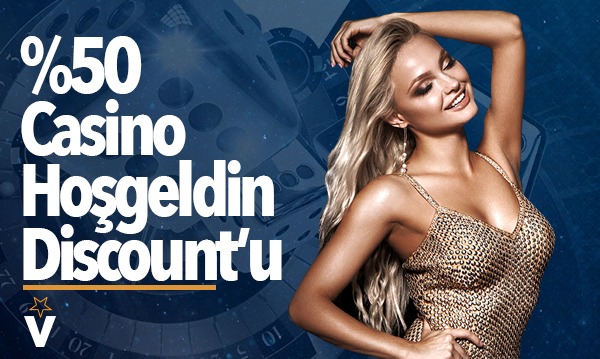 Vegabet %50 Casino Hoş Geldin Discountu