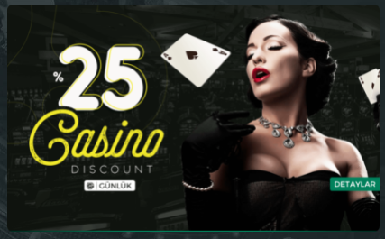 Vidobet %25 Casino Discount Bonusu