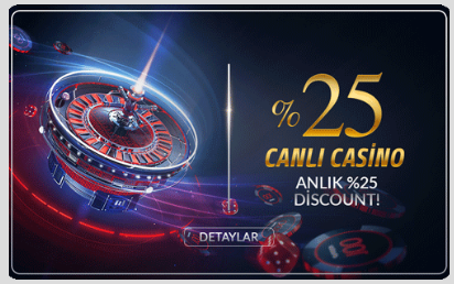 Yorkbet %25 Canlı Casino Discount Bonusu