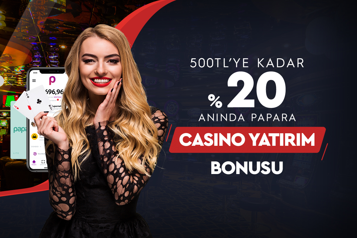 Yuubet %20 Casino Papara Yatırım Bonusu
