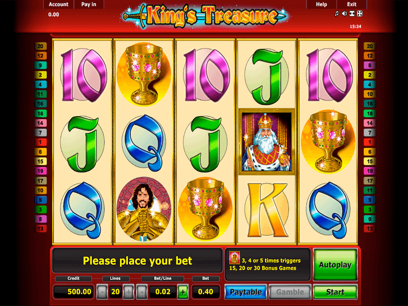 King&#8217;s Treasure Slot